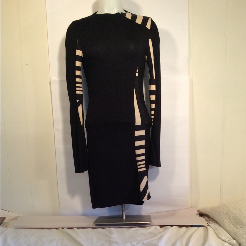 GoJane Black & Tan dress women’s size Large